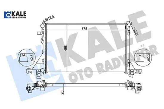 RADYATÖR MASTER III-MOVANO 2.3DCI (10+) resmi