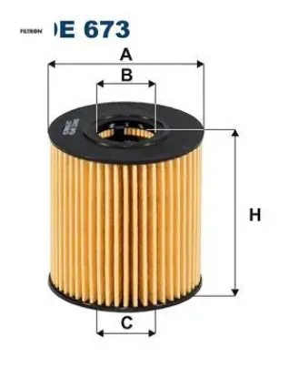 YAĞ FİLTRESİ  207-308-PARTNER-C3-C4 1.4/1.6 16V resmi