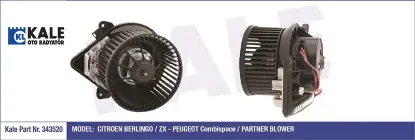 KALORİFER MOTORU PARTNER-BERLINGO 00-03 AC 12V resmi