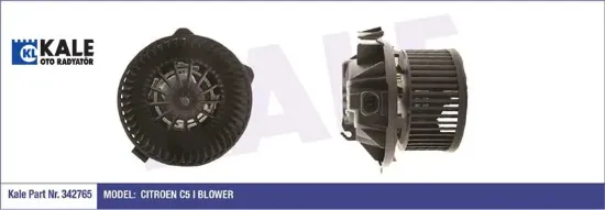 KALORİFER MOTORU C5 I 1.8-2.0-2.2 01-04 12V OTOM.K resmi