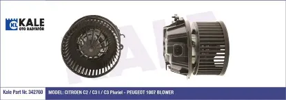 KALORİFER MOTORU 1007-C2-C3 II-PLURIEL 1.4-1.6HDI resmi