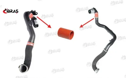 TURBO HORTUMU Küçük Silikon  MASTER III 2.3DCI 10- resmi