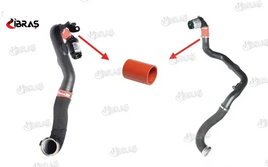 TURBO HORTUMU Küçük Silikon  MASTER III 2.3DCI 10- resmi