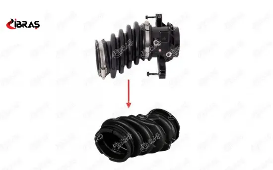 HAVA FİLTRE HORTUMU FOCUS III/C MAX III 1.6 TDCI. resmi