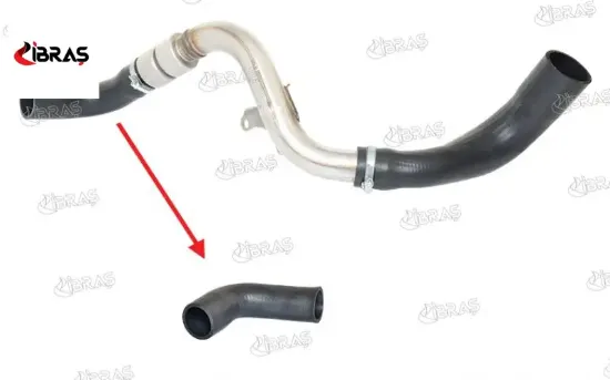 TURBO HORTUMU KÜÇÜK METAL PARÇA HARİÇ FOCUS II/C/4 resmi