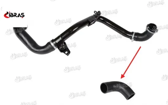 TURBO HORTUMU KÜÇÜK METAL BORU HARİÇ FOCUS II/C MA resmi