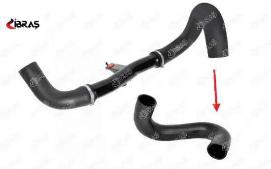 TURBO HORTUMU BÜYÜK METAL BORU HARİÇ DUCATO III 2. resmi