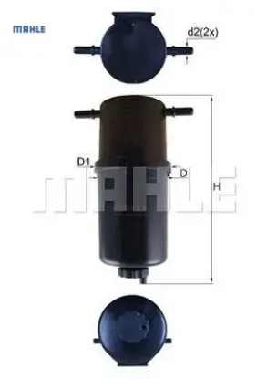 MAZOT FİLTRESİ CRAFTER 2.0TDI Euro5/CKUB/CKTB 12-> resmi