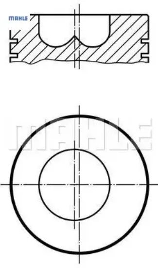 PİSTON SEGMAN 88,0mm+0,60  DUCATO 2.3JTD F1A EURO3 resmi