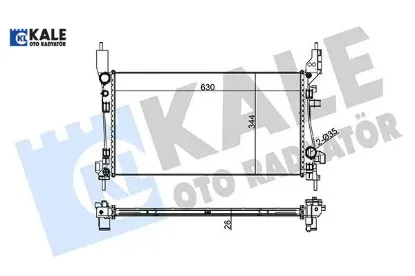 RADYATÖR KLİMALI BIPPER-FIORINO 1.3 JTD-1.4 HDI resmi