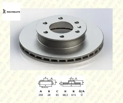 ÖN FREN DİSK AYNASI 300mm CRAFTER-SPRINTER 06-> resmi