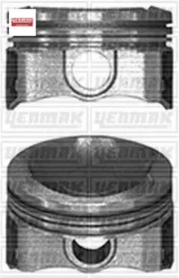PİSTON SEGMAN 0.50 75.50MM 301-C ELYSEE resmi