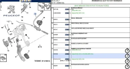 DEBRİYAJ ÜST MERKEZ PARTNER TEPEE resmi