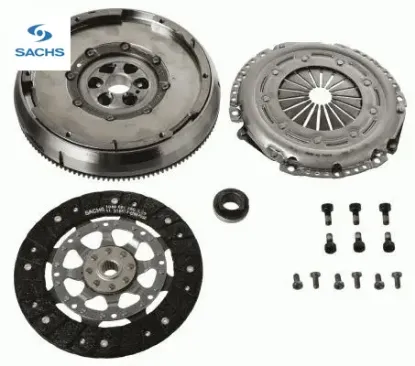 DEBRİYAJ SETİ VOLANLI KİT  207-407-1007-PARTNER TEPEE-C2-C3-C4-C5 1.6 HDİ resmi