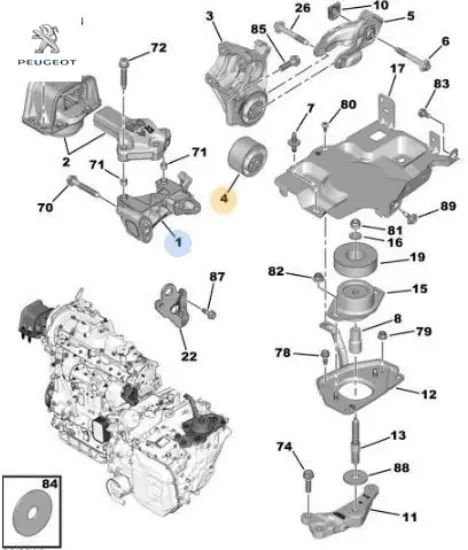 MOTOR KULAGI ALT 3008/308/5008/RCZ/PARTNER TEPEE resmi