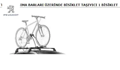 TAVAN BİSİKLET TAŞIYICI 206-208-301-308-3008-5008 resmi
