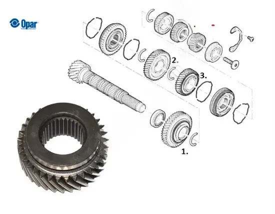 5. VİTES KARŞILIK DİŞLİSİ BOXER III-JUMPER III resmi