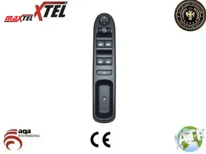 CAM AÇMA DÜĞMESİ SOL KASALI 9 FİŞ  307 00-09 resmi