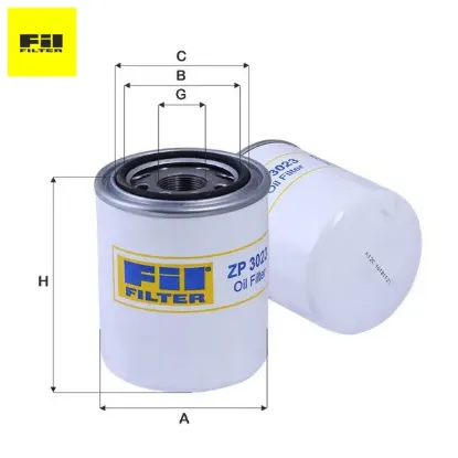 YAĞ FİLTRESİ  H1/H100/H350-PREGIO  2.5CRDI resmi