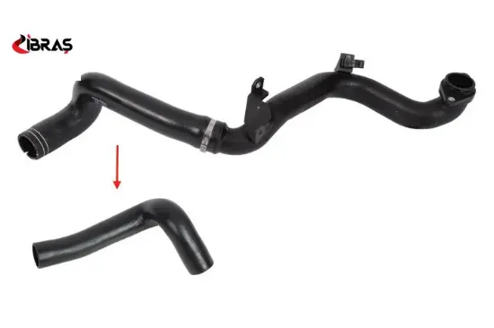TURBO ÇIKIŞ HORTUMU  BIPPER-FIORINO 1.3JTD/EURO5/0382.RC/1626514080/52078678/Plastik Hariç/İBRAŞ resmi