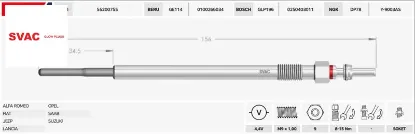 ISITMA BUJİSİ  ASTRA J-INSIGNIA-DOBLO 1.6 2.0JTD 4.4V resmi