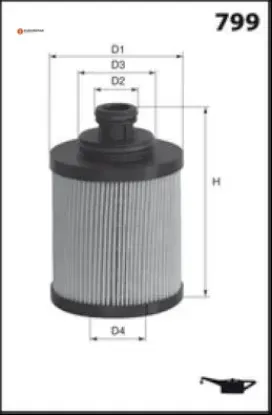 ERP  YAĞ FİLTRESİ    ASTRA H-CORSA C/D-MERIVA-COMBO-LINEA-FIORINO  Z13DTJ/DTH/DT resmi