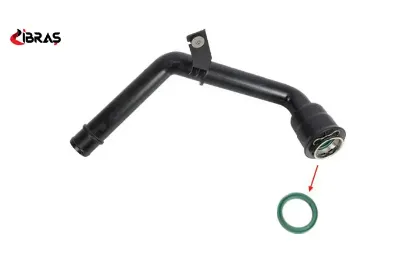 TURBO BORUSU CONTASI (PLASTİK BORU HARİÇ)  QASHQAI 1.5 DCI EURO 5 resmi