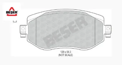 ÖN FREN BALATASI  MEGANE IV  15- resmi