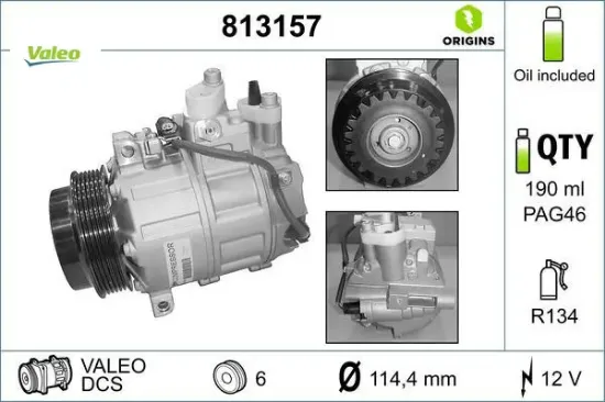 KLIMA KOMPRESORU W203 00>07 CL203 02>08 W211 02>08 W220 02>05 VITO W639 03>14 SPRINTER 06>09 resmi
