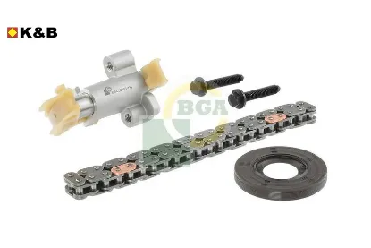 EKSANTİRİK ZİNCİRİ+GERGİ+KEÇESİ 7mm resmi
