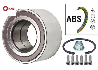 ÖN-ARKA TEKER RULMANI (51x96x50) VW TOUAREG-Q7-RANGEROVER III-PORSCHE CAYENNE ABSLİ resmi