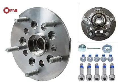 ÖN TEKER RULMANI PORYALI KOMPLE TRANSİT CUSTOM TTF 14 resmi