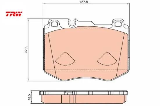 FREN BALATASI ON MERCEDES W205 S205 C205 A205 W213 S213 C238 A238 resmi