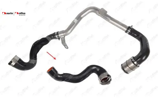 TURBO HORTUMU METAL BORU HARİÇ NV400 resmi