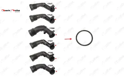 TURBO BORUSU CONTASI C4-2008-208-301 resmi