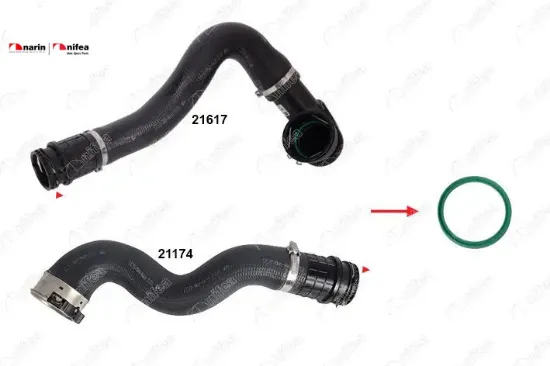 TURBO HORTUM CONTASI ATRA J - ZAFIRA 1.6 CDTI resmi