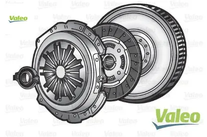 VOLANLI DEBRİYAJ SETİ (KİT 4P) 406 YM-806-607- resmi