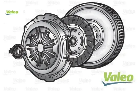 VOLANLI DEBRİYAJ SETİ (KİT 4P) 406 YM-806-607- resmi