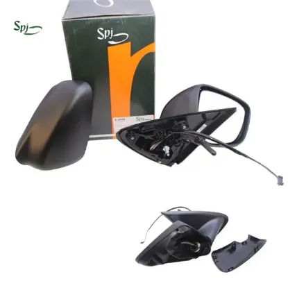 DIŞ DİKİZ AYNASI SAĞ MEKANİK 301/C-ELYSEE 13-> SİYAH KAPAK resmi