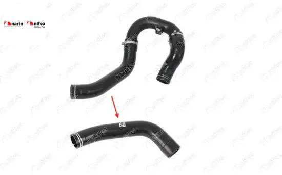 TURBO HORTUMU PLASTİK BORU HARİÇ DOBLO 1.3 D Multijet resmi