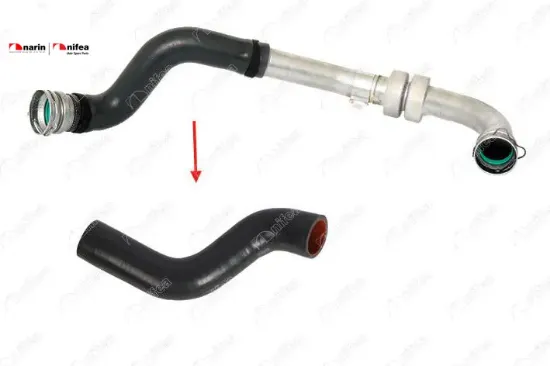 TURBO HORTUMU(METAL BORU HARİÇ) MEGANE III FLUENCE resmi