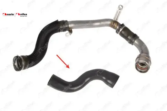 TURBO HORTUMU BÜYÜK  METAL BORU HARİÇ MEGANE III-F resmi