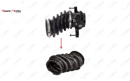 HAVA FİLTRE HORTUMU FOCUS III/C MAX III 1.6 TDCI. resmi