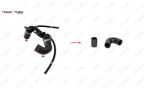 TURBO BORUSU HORTUMU  KANGOO II-CLIO II/III 1.5 DCI resmi