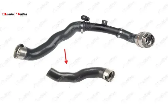 TURBO HORTUMU PLASTİK BORU HARİÇ DOKKER resmi