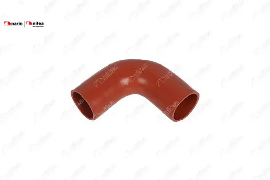 SİLİKON DİRSEK HORTUMU 70mm x 80mm 15cm x 15cm 4 KAT POLYESTER KULLANILMIŞTIR resmi