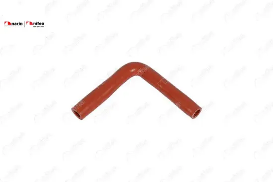 SİLİKON DİRSEK HORTUMU 16mm x 26mm 15cm x 15cm 3 KAT POLYESTER KULLANILMIŞTIR resmi
