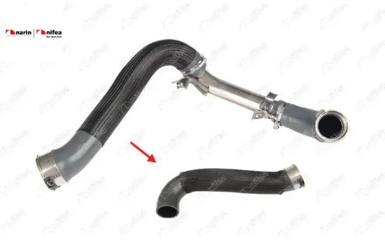 TURBO HORTUMU METAL BORU HARİÇ OK İLE GÖSTERİLEN MEGANE TALISMAN 1.6 dci resmi