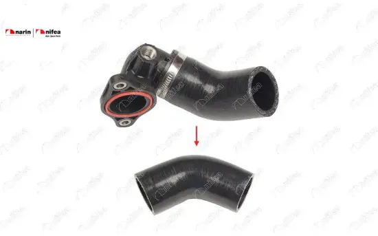EGR HORTUMU PLASTİK BORU HARİÇ DOKKER resmi