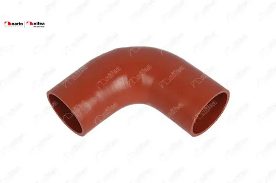 SİLİKON DİRSEK HORTUMU 75mm x 85mm 15cm x 15cm 4 KAT POLYESTER KULLANILMIŞTIR resmi